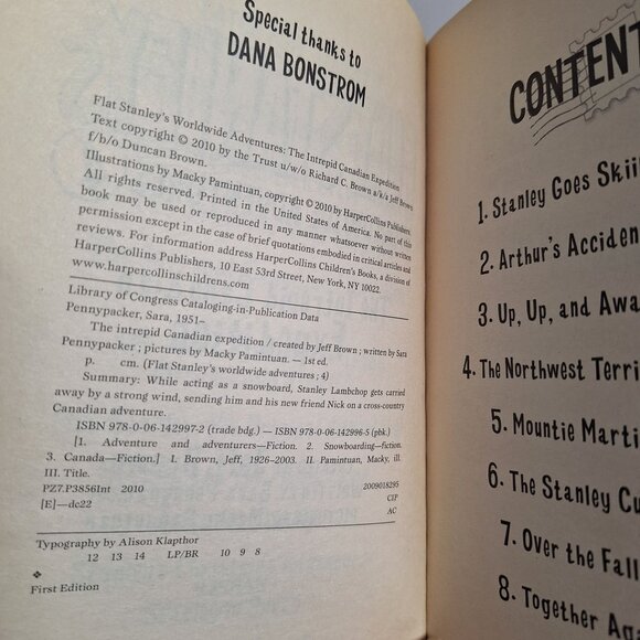 6 Flat Stanley Chapter Worldwide Adventure 2 4 6 9 Magic Lamp Christmas Book Lot - Picture 5 of 5